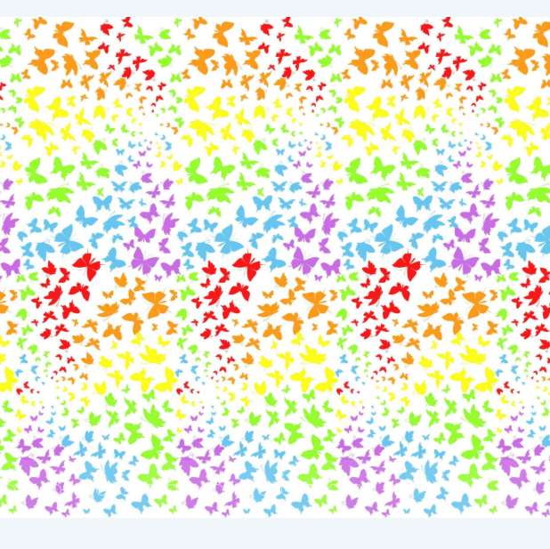 Butterfly (Paediatric) medical curtain fabric
