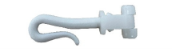 Medical curtain roller hook